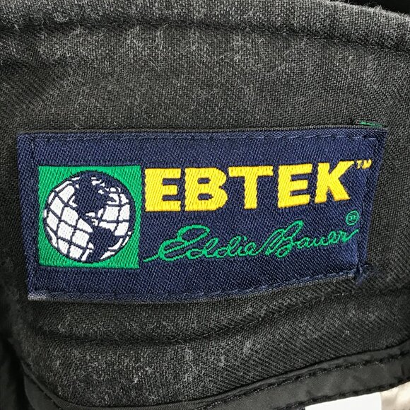 Eddie Bauer Ebtek Stretch Stirrup Ski Pants Women's Size 8 Black Shoeller Winter - Picture 10 of 15